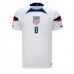 Camisa de time de futebol Estados Unidos Weston McKennie #8 Replicas 1º Equipamento Mundo 2022 Manga Curta